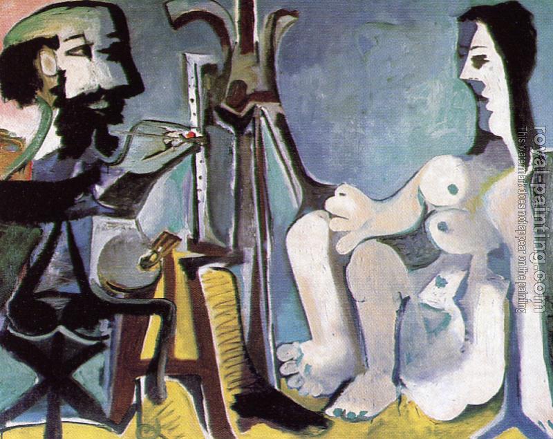 Pablo Picasso : the painter and his model IV